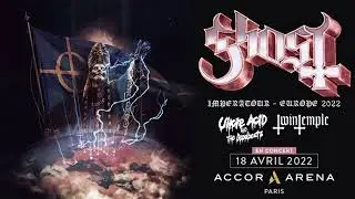 Ghost- Accor Arena Paris Bercy le 18/04/2022 (extraits 17 titres)