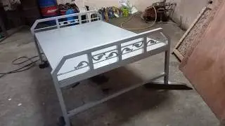 Beautiful steel  cot