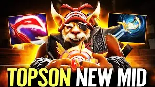 🔥 TOPSON Brewmaster 100% NEW MID HERO &mdash; Echo Sabres + Desolator 20min GGWP Dota 2 Pro