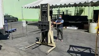 Crown 20MT Walk Behind Lift - Walkie Stacker