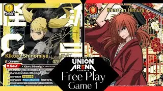 Kikoru vs Red Kenshin \ Union Arena / Tcg Live Gameplay 
