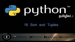Python Tutorial in Tamil 16 Sort and Tuples