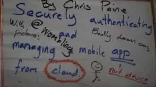 Securely Authenticating and managing a mobile app in the SAP NetWeaver Cloud