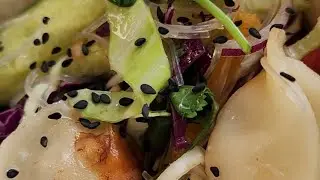 Dumpling Salad