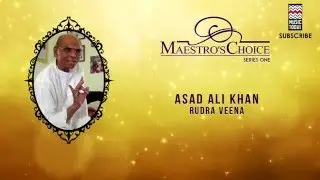 Raga Malkaus - Asad Ali Khan (Album: Maestro's Choice - Series One)