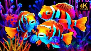 The Best 4K Aquarium – Soothing Jellyfish & Reef Fish with Sleep Music for Deep Relaxation