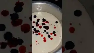 cake baking color add process #cake #bake