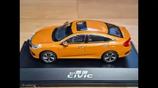 Литая модель Honda Civic в масштабе 1:43
