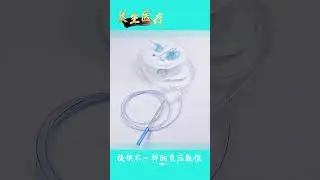 Spring-Loaded Negative Pressure Wound Drainage System Dual Channel Surgical Drainage Device