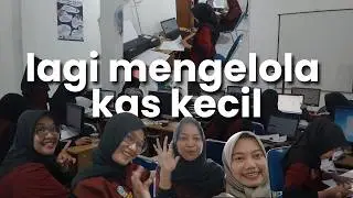 kegiatan hari ini 📨🖨 lagi mengelola kas kecil