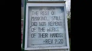 Revelation 8V6 To 9V21 November 2 2025 
