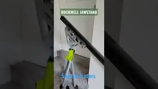 Rockwell JawStand Quick Review!  Clamp use for installing railing, doors, clamp, and more!