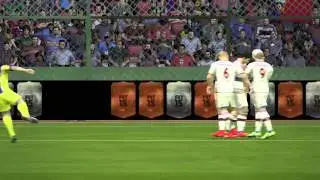 FIFA 15 Baines free kick fut 15