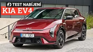 KIA EV4 je na 400V. Jak rychle se vlastně nabije? (TEST NAB&Iacute;JEN&Iacute;)