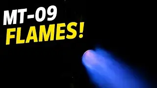 MT-09 RACEFIT | NIGHT RIDE | FLAMES