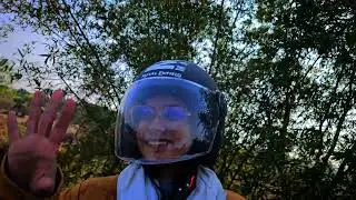 Lost in the Jungle 😱 | Joypur Forest Bike Ride | Narrow Village Roads (Part 2) | Helmet Cam