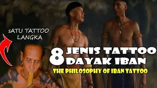 JENIS-JENIS TATTOO DAYAK IBAN || #tattoo #dayakiban #borneo #viral #top10 #dayak