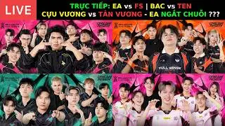 TRỰC TIẾP: T&Acirc;M ĐIỂM - FULL SENSE vs EARENA - CỰU VƯƠNG vs T&Acirc;N VƯƠNG - ĐẦU BẢNG vs CUỐI BẢNG !!!