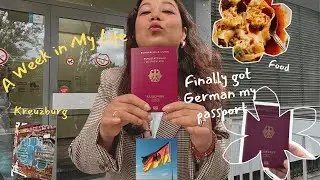 🇩🇪 Finally Got My German Passport! | Nepali in Germany + Food Vlog in MarktHalle