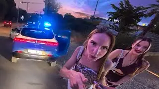 Wir fliehen vor Polizei