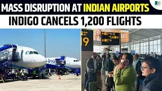 Mass Disruption at Indian Airports: IndiGo Cancels 1,200 Flight | #upsc #indigo #currentaffairs