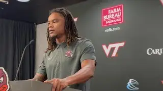 Hokies' Thomas Williams on playing cornerback