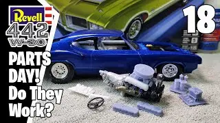 1971 Oldsmobile 442 Model Build: Episode 18 &ndash; Parts Day, Intake Choices & Engine Decisions!