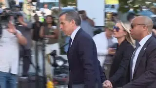 Hunter Biden arrives for tax trial months after his gun conviction