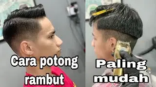 CARA MUDAH POTONG RAMBUT UNTUK PEMULA GUARD 1 🔥🔥