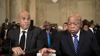 Sen. Booker slams Trump policies in marathon floor speech