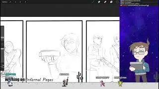 Monthly Comic Art Stream - March
