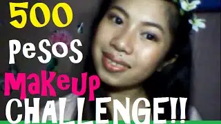 500 pesos makeup challenge / Redge/