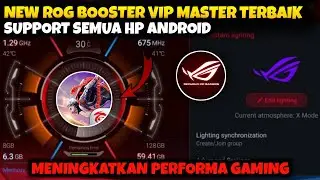 AUTO RATA KANAN❗ROG BOOSTER VIP MASTER TERBAIK - GAME TURBO ROG ALL DEVICE!! 100% WORK RAM 1 - 4 GB!