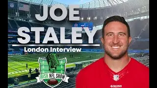Joe Staley Interview - Joe joined us from Tottenham to discuss the 49ers season to date,