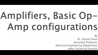 OPAMP (Operational Amplifier) Introduction