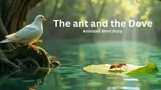 How an Ant saves Dove Bird from the hunter | Animated Moral Story