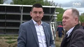 Pelagicevo - Tesic obisao gradiliste prvog solarnog parka - Hit Televizija Brcko
