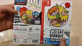Физическое издание игры Scott Pilgrim vs. the World: The Game на Nintendo Switch.