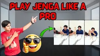 Jenga Battle &ndash; Loser Does 5 Pushups! 💪😅 (Don&rsquo;t Let It Fall!)