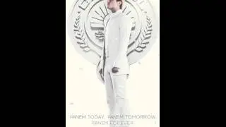 Peeta Mellark posing to the Capitol Couture