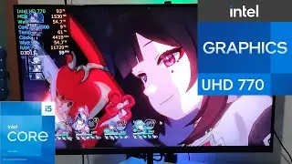 Intel&reg; UHD Graphics 770 Gaming test