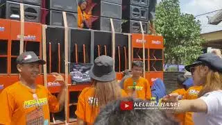 STROM BERAKSI DI KARNAVAL SLUMBUNG KANDAT  KEDIRI
