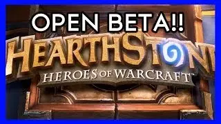 HEARTHSTONE OPEN BETA NOAW!!