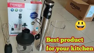 Prestige hand blender unboxing /  Fast and easy cooking / Hand blender / unboxing / prestige 54946