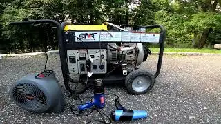 Northstar 6500 DPG Portable Diesel Generator Test & Demo - SOLD - Yanmar Engine, Generac Clone