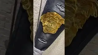 Versace 😍 Full Funky Jeans 👖 Retime 🔥 #jeans #viralvideo #viralshorts #versace