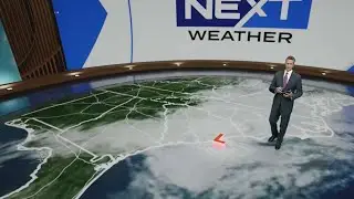 Dry air tries to work its way to South Florida, bringing cooler temperatures to the work week