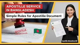 বাংলাদেশে অ্যাপোস্টিল সার্ভিস | ডকুমেন্ট অ্যাপোস্টিল করার সহজ নিয়ম | Apostille Attestations BD