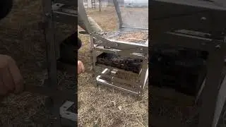 This is a truly portable barbecue grill, the perfect tool for camping.#Blazefor #bbq #outdoorbbq