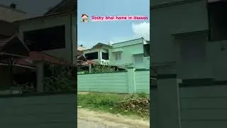 Rocking star Yash home in Hassan,Karnataka  #kgf #yash #kgfchapter #sandalwood #kannada #karnataka
